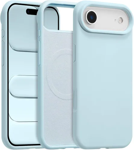 Vista 61 de Funda magnética de silicona para iPhone 13 Pro, color blanco antiguo