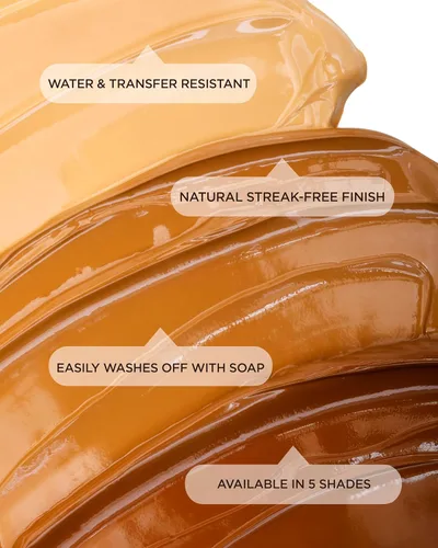 Vista 4 de Sally Hansen Airbrush Legs, Loción de Maquillaje para Piernas, Tono Profundo, 4 Oz, Paquete de 2