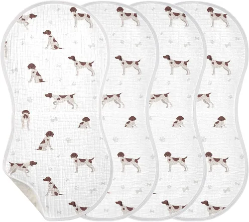 Vista 14 de Lindos paños de muselina de panal de abeja para bebé, 1 paquete de 100% algodón, baberos para niño y niña Cute Bee