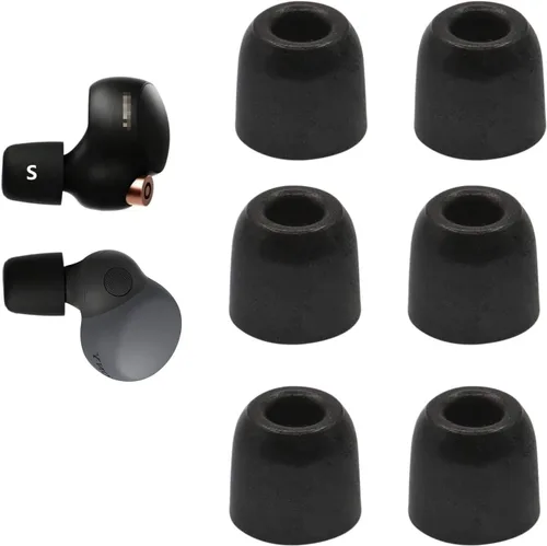 Vista 10 de JNSA Almohadillas de espuma viscoelástica de repuesto, con cancelación de ruido, compatible con auriculares Sony WF-1000XM4/1000XM5