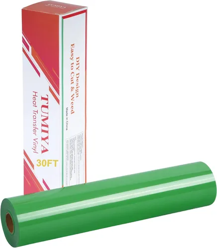 Vista 38 de TUMIYA Rollo de vinilo de transferencia de calor, 12 pulgadas x 14 pies, vinilo HTV negro para camisetas de vinilo HTV (negro, 14 pies)