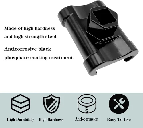 Vista 13 de Extensor de llave universal para llave hexagonal de 1/2 pulgada
