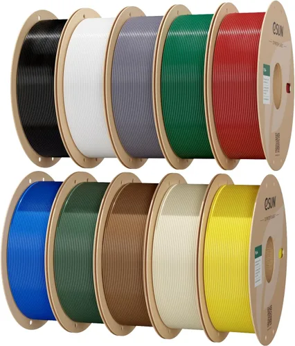Vista 42 de eSUN Filamento PLA Mate 1.75mm, Filamento PLA Mate para Impresora 3D, Carrete de 1KG, Filamento de Impresión 3D para Impresoras 3D, Carrete