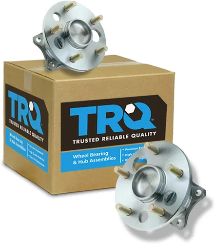 Vista 14 de TRQ Juego de 2 rodamientos de rueda delantera y conjunto de cubo compatible con Tesla 3 2020 Y 2018-2019