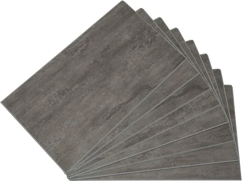 Vista 58 de Palisade Azulejos de Vinilo Entrelazados Impermeables para Pared/Salpicadero para Cocina o Baño en Pizarra Agrietada (Muestra de 4.5x11 pulgadas)
