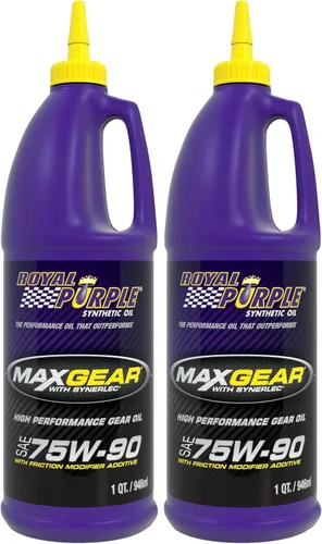 Vista 6 de Royal Purple ROY01300 Max Gear 75W90 Lubricante sintético con bomba Plews
