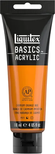 Vista 108 de Liquitex BASICS Pintura Acrílica, Tubo de 250ml (8.5 oz), Azul Ftalocianina