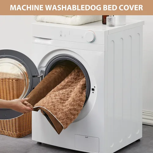 Vista 5 de BFPETHOME - Camas ortopédicas para perros grandes, cama para perros medianos y grandes, sofá impermeable para mascotas con funda extraíble y lavable