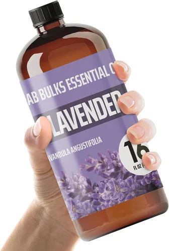 Vista 10 de Aceite esencial Lab Bulks Eucalipto 16 oz (473 ml) para difusores, cuidado del hogar, velas, aromaterapia, fabricación de velas