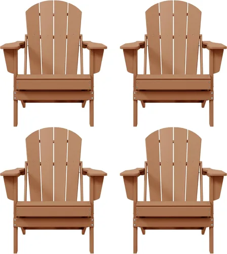 Vista 24 de Westin Outdoors Laguna WO Home - Silla plegable Adirondack para exteriores, muebles retro tradicionales para el hogar, para playa, balcón, patio