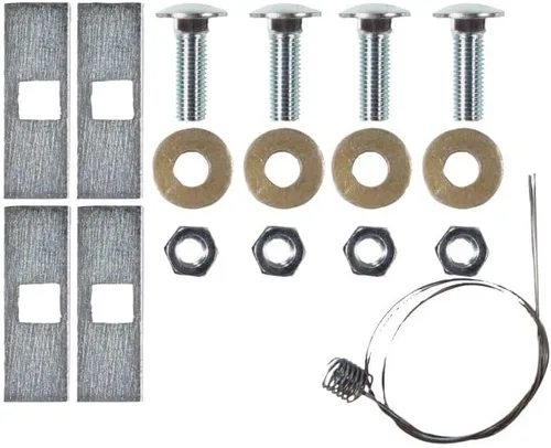 Vista 38 de Draw-Tite 24812 Class 1 Trailer Hitch, 1-1/4 Inch Square Receiver, Black, Compatible with Pontiac Vibe and Toyota Matrix