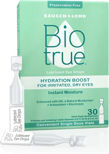 Vista 8 de Biotrue Hydration Boost – Gotas para los ojos sin conservantes para ojos secos, hidrata al instante, rehidrata, aptas para lentes de contacto