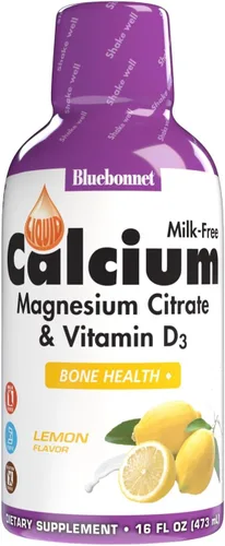 Vista 8 de Bluebonnet Nutrition citrato de calcio líquido y citrato de magnesio, vitamina D3, salud ósea, sin gluten, sin soja, sin leche, kosher, 32