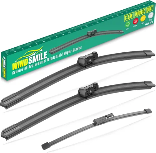 Vista 59 de 15" 15" 13" Juego de 3 limpiaparabrisas de repuesto para parabrisas para Jeep Wrangler 2007-2017 / Jeep Wrangler JK 2008-2018 limpiaparabrisas