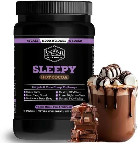 Vista 9 de Black Forest Cacao en polvo con alto contenido de flavanol (1200 mg de flavanoles y suplementos de flavonoides) 10 veces más flavanoles