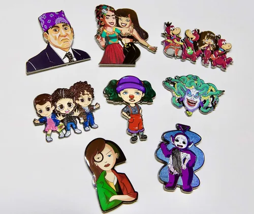 Vista 7 de Street Rebirth Super Hero - Pin de solapa de aleación de zinc de 2 pulgadas, unisex para mujer