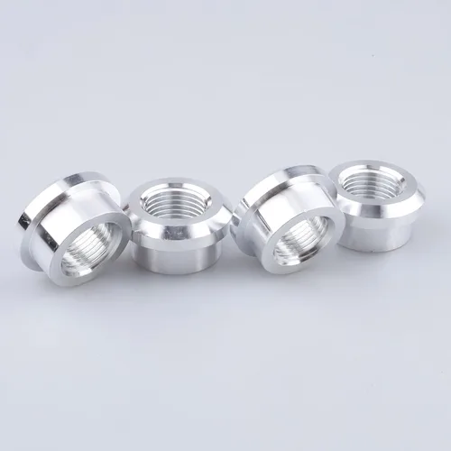 Vista 13 de AC PERFORMANCE Aluminio 1/8 NPT Hembra Soldadura en Tapón, 1/8" NPT Conexión Soldable para Tanque de Combustible, Paquete de 2