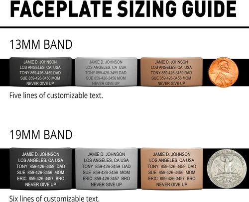 Vista 2 de ROAD iD Pulsera de identificación oficial - Pulsera de identificación con cierre de silicona e identificación deportiva para atletas