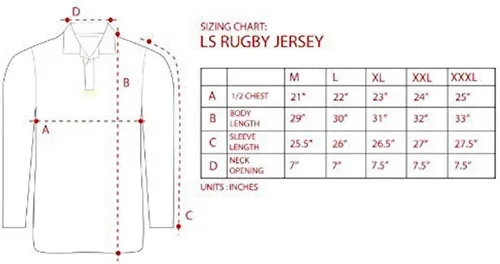 Vista 4 de Croker - Camiseta de rugby tradicional de rayas verdes y azul marino, polo de algodón de manga larga, marino