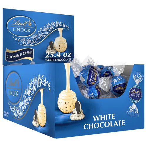 Vista 40 de Lindt Lindor - Trufas de chocolate extra oscuro 60 %, caramelo de chocolate negro con centro de trufa suave y derretida, ideal para regalar, 5.1