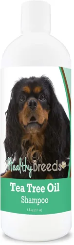 Vista 52 de Healthy Breeds Chow Chow Champú de aceite de árbol de té, formulado para pieles secas e irritadas, reduce la caspa, aroma de gaulteria, 8 onzas