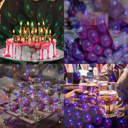 Vista 7 de LuxLumin Luces de techo para automóvil, proyector de estrella USB, luz nocturna, luces interiores ajustables para automóvil, luces LED portátiles