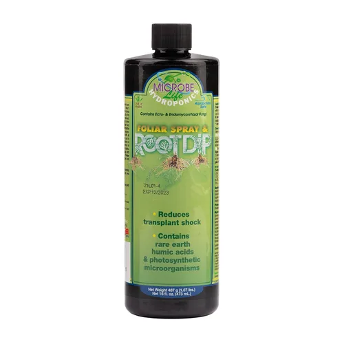 Vista 10 de Microbe Life Hydroponics PH21350 Spray foliar premium y inmersión de raíces estimula la producción de raíces, construye masa de raíces, 1 galón