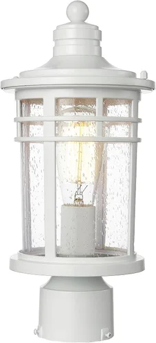 Vista 10 de Darkaway Luces de Poste para Exteriores Postes de Lámpara Iluminación para Exteriores, Luces de Poste de Aluminio Accesorios de Luz para Exteriores