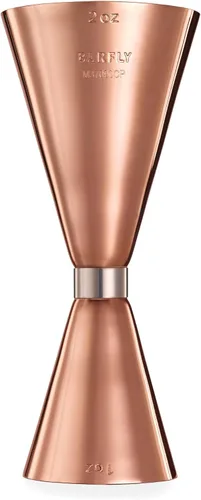 Vista 33 de Barfly M37003ACP Vaso medidor de estilo japonés, 1 oz x 1-1/2 oz, Cobre antiguo