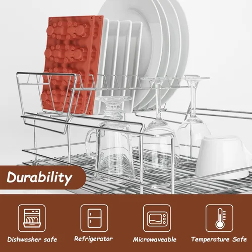 Vista 5 de FantasyDay Molde de silicona para cupcakes de Love Bear de alta calidad para tu pastel navideño, jabón, cubitos de hielo, gomitas, galletas