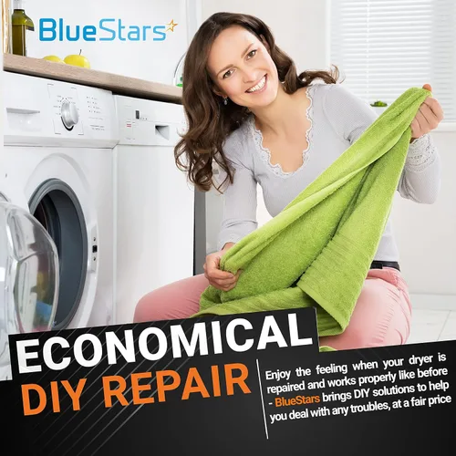 Vista 7 de BlueStars Paquete de 2 pomos selectores para lavadora/secadora 134844410 Compatible con Frigidaire, Westinghouse, Elec-trolux- Repalces