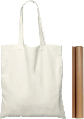 Vista 21 de NPBAG 1 paquete de bolsas de algodón azul bebé de 15 pulgadas x 16 pulgadas, bolsas de tela a granel en blanco con 1 hoja de teflón de PTFE