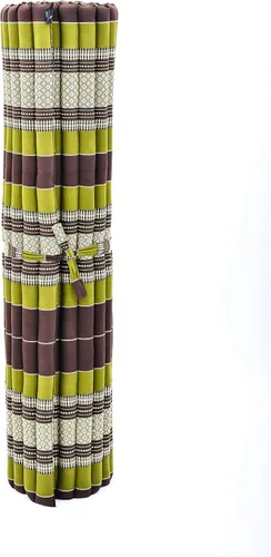 Vista 124 de Leewadee colchón tailandés enrollable para cama de invitados, tapete de yoga, para masaje tailandés, ecológico, orgánico y natural.