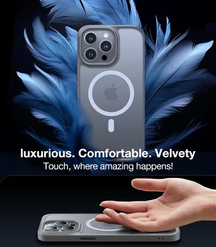 Vista 7 de TORRAS Magnetic Guardian - Funda diseñada para iPhone 15 Pro Max, probada contra caídas de grado militar compatible con MagSafe Funda delgada
