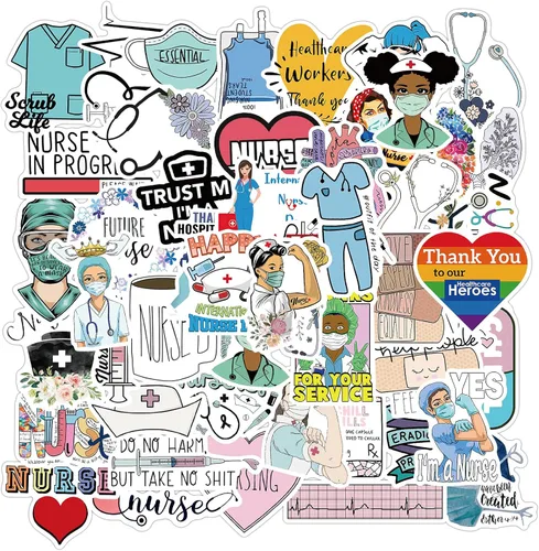 Vista 8 de Calcomanías estéticas de salud mental para álbum de recortes, 50 calcomanías de concientización sobre la salud mental, calcomanías de vinilo