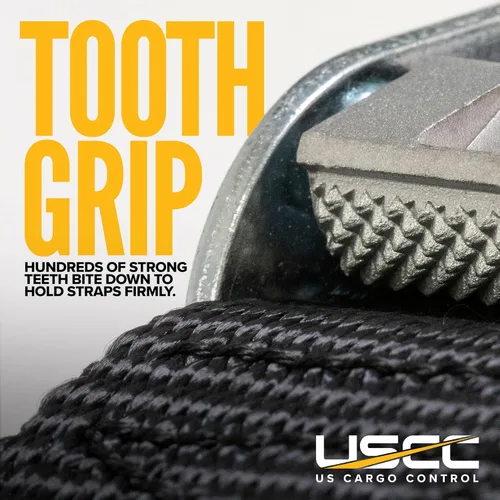 Vista 6 de US Cargo Control Redes de carga para caja de camioneta de 4.2 pies x 3.5 pies (paquete de 2), redes de carga ajustables para camiones con ganchos