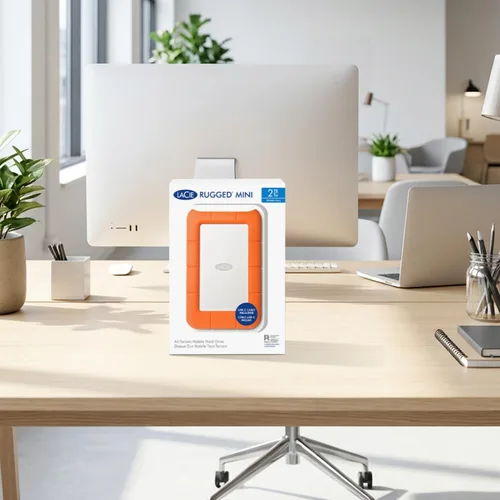 Vista 10 de Mini disco disco duro portátil LaCie Rugged USB 3.0