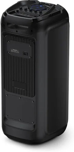 Vista 6 de Philips Altavoz Bluetooth para fiestas, sonido potente de 120 W con refuerzo dinámico de graves, 10 modos de luz RGB, entradas de micrófono