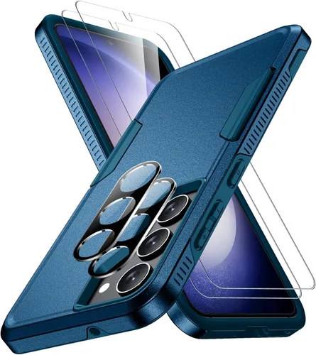 Vista 45 de SPIDERCASE Funda para Samsung Galaxy S22, [protección contra caídas de grado militar de 10 pies], paquete de 2