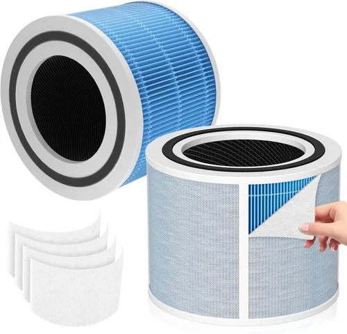 Vista 12 de Filtro HEPA Core P350 para purificador de aire LEVOIT Core P350 Core 300 Core 300S, filtro HEPA 3 en 1 y carbón activado con fórmula ARC, repuesto