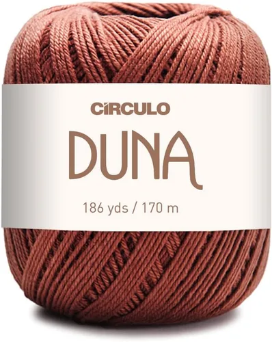 Vista 26 de Círculo Hilo Duna – 186 yardas, 3.52 onzas – Hilo DK de Estambre Ligero – 100% algodón virgen brasileño mercerizado, perfecto para tejer y hacer 6399