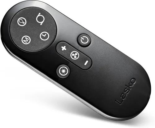 Vista 12 de Ventilador de torre Lasko Pinnacle de 40", para el hogar, flujo de aire de 32 pies/s, silencioso de 24dB, oscilación de 90°, ventilador de pie