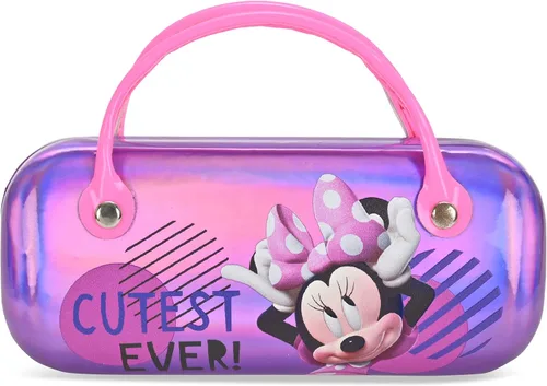 Vista 6 de Minnie Mouse - Gafas de sol para niñas con estuche para gafas para niños pequeños