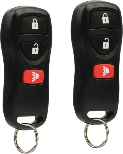 Vista 8 de Llavero Control remoto de entrada sin llave compatible con Nissan Frontier Armada Murano Pathfinder Quest Sentra Titan Versa Xterra / Infiniti QX4