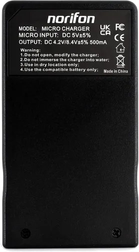 Vista 4 de EN-EL23 Cargador USB para Nikon Coolpix P600, Coolpix P610, cámara Coolpix P900 y más