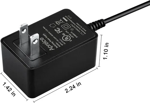 Vista 3 de Adaptador CA/CC de 12 V con certificación UL compatible con Uniden Bearcat BC55XLT BC-55XLT BC-50XL Radio Scanner