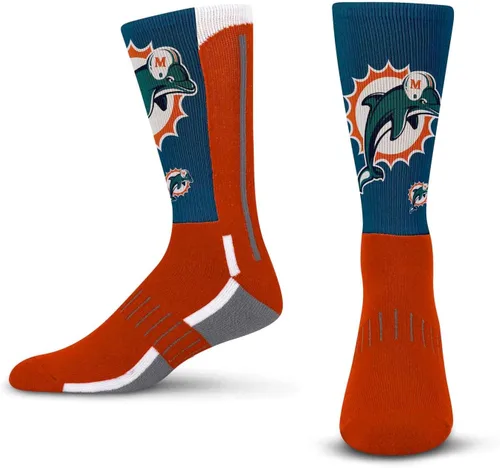 Vista 14 de For Bare Feet NFL Adult Curve Socks - Game Day Apparel - Machine Washable - Warm & Cold Weather - Comfort and Style for Men