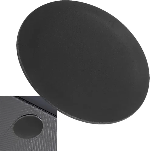 Vista 6 de Riloer Cubierta para agujero de bola de enganche de remolque, 1 unidad 68495076AA, 2003-2018 compatible con Dodge Ram 1500 2500 3500, 2019-2021 1500