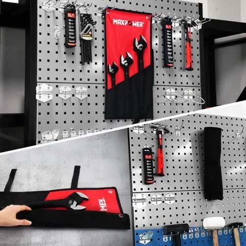 Vista 5 de MAXPOWER Juego de llaves Spud de 3 piezas, 10 pulgadas, 12 pulgadas, 16 pulgadas, juego de llaves ajustables con bolsa de kit