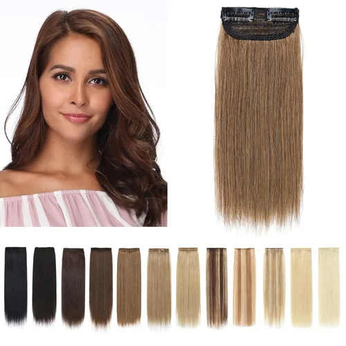 Vista 20 de SEGO 2 piezas de extensiones de cabello cortas con clip, cabello humano de 6 pulgadas, 20 g, extensiones de cabello humano para mujeres con cabello